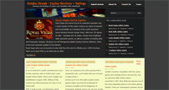 Desktop Screenshot of goldenstreak.com